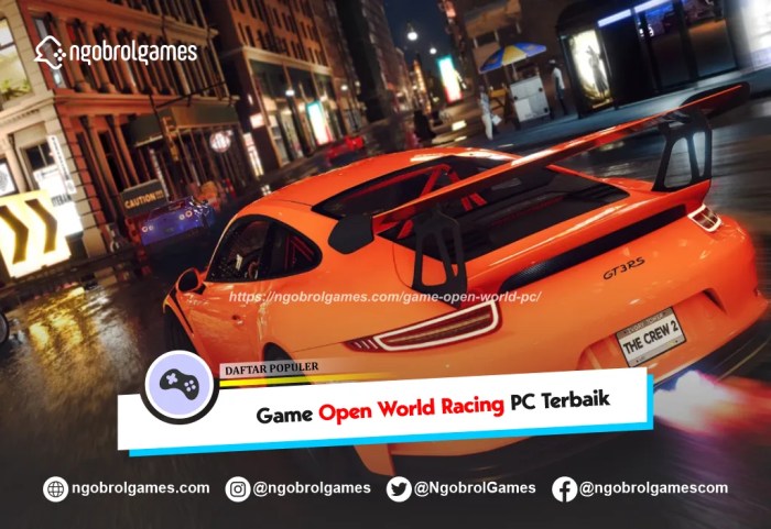 Open-World Racing Games